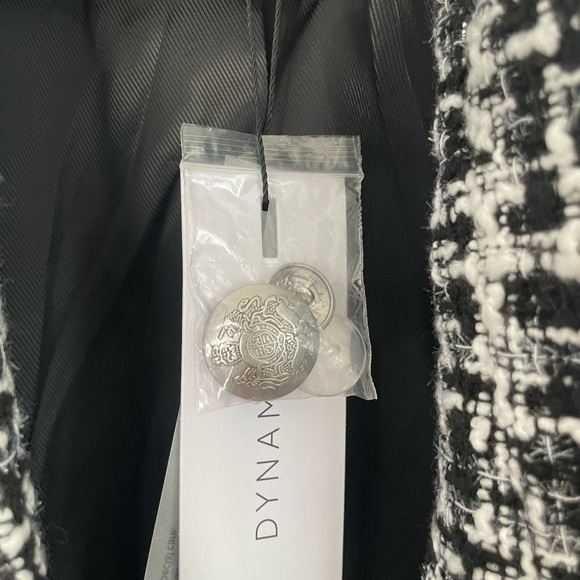 NWT - Blazer by Dynamite – Size M – Classic Black & White - Picture 4 of 11